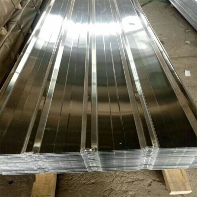 0.7mm铝合金瓦楞板 900压型罐体防护材料图4
