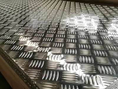 5.5mm花纹铝板,船舱防滑走道铝板图3